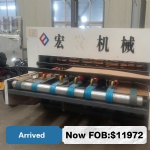 Double Dragon Door in 2019, high-speed Touch Line Machine 2500 type pressure-free leading edge. Full automatic touch line machine (Lot 100914) FOB: $11972