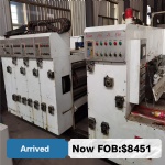 the carton machine leading edge four-color four-joint die-cutting, one-piece leading edge, fully automatic printing machine ( 100909) FOB: $8451