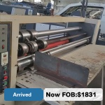 Carton machine, Model 2000, three-blade, four-wire, thin Thin Knife Machines (No. 100931) FOB: $1831