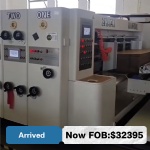 300/2600 front-edge three-color，Round die machine, fully automatic printing machine (No100934) FOB:$32395