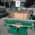 1200 model, semi-automatic die cutting machine, tiger carton machine 90% new (No100942)