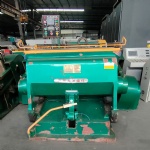 1400 model, semi-automatic die cutting machine, tiger carton machine 90% new (No. 100941)