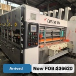 Model 480/3000, front-edge three-color round template machine, fully printing machine (No100946) FOB:$36620