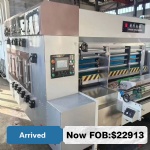 1224 Dual Color Round Mold Machine Fully Automatic Printing Machine New Machine Status in 2021 (No. 100965) FOB: $22917